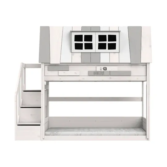 LIFETIME Kidsrooms My Hangout Hausbett mit Treppenschrank - Premium