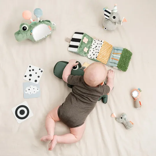 Done By Deer Bodenspiegel - Croco - Green