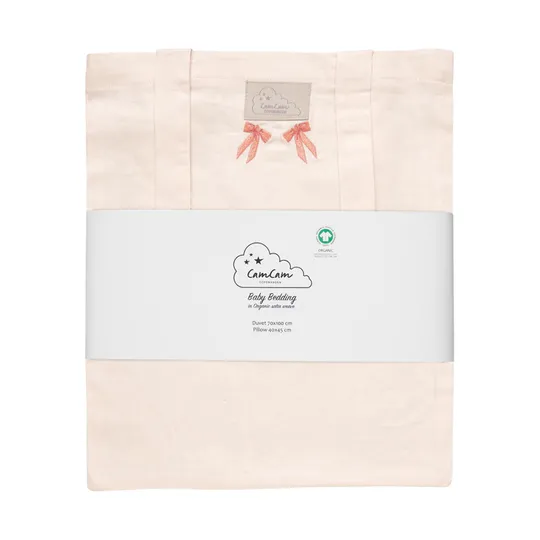 Cam Cam Copenhagen Bettbezug Bestickt - 70 x 100 cm - GOTS - Bows