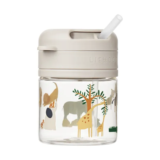 Liewood Pavia Tritan Strohhalmbecher 280 ml - All Together / Sandy