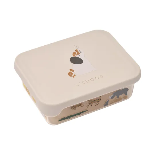 Liewood Ako Tritan Snackbox - All Together / Sandy