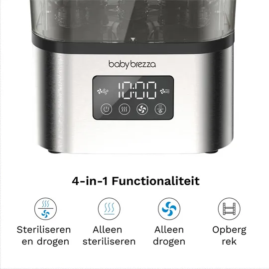 Baby Brezza Sterilisator & Droger - SuperQuick