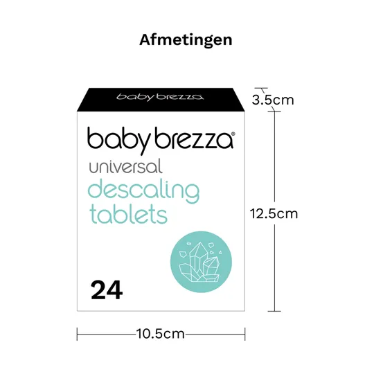 Baby Brezza Ontkalkingstabletten - Universeel - 24 stuks