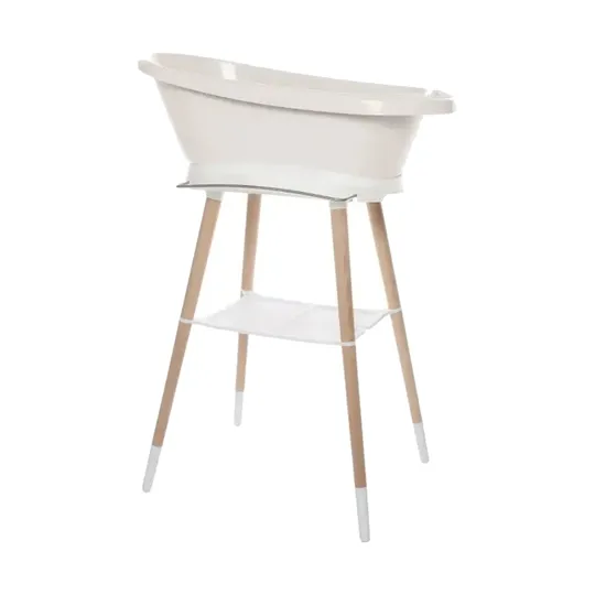 Bebe-Jou Badewanne Sense Edition - Light Oat + Digital Unit
