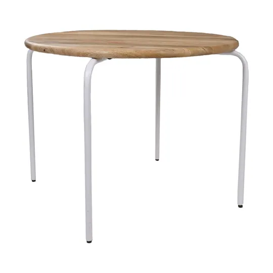 Kidsdepot Spieltisch - Circle - Mango Natural White
