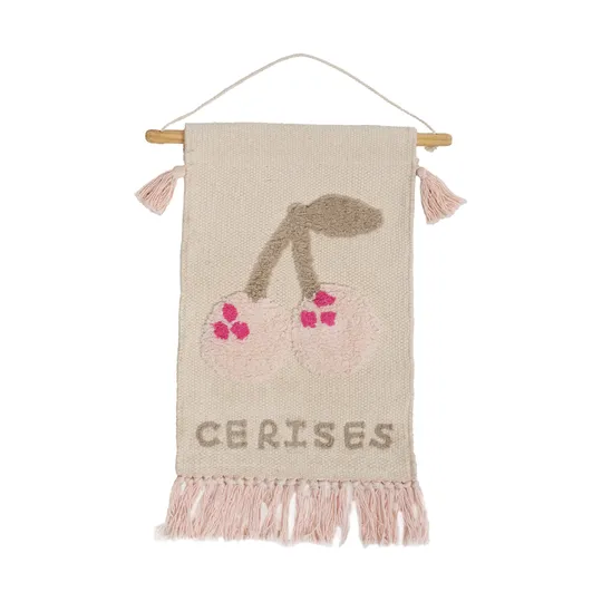 Kidsdepot Kissen - Marienkäfer - Rosa/Braun