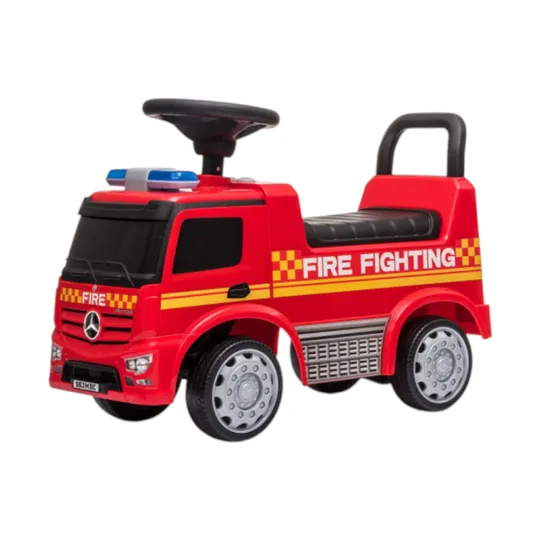 Puck Loopauto - Mercedes Brandweerauto - Rood