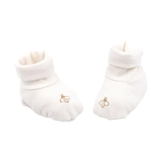 Bamboom Baby Booties - One Size - Cream