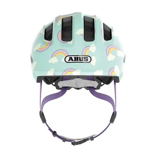 Abus Smiley 3.0 LED Helm Blue Rainbow