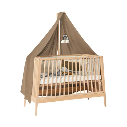 Leander Baldachin für Babybett - Linea™ und Luna™ - Mocca