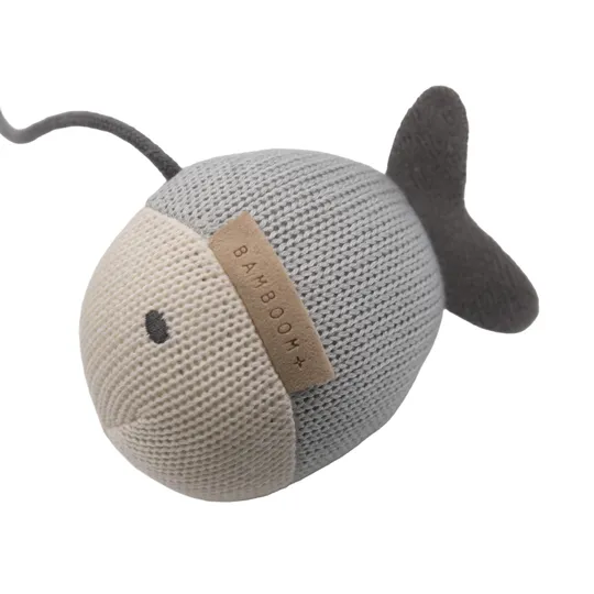 Bamboom Fisch für Musikmobile – Blau – 4-teilig