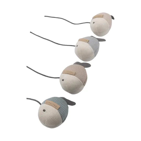 Bamboom Fisch für Musikmobile – Blau – 4-teilig