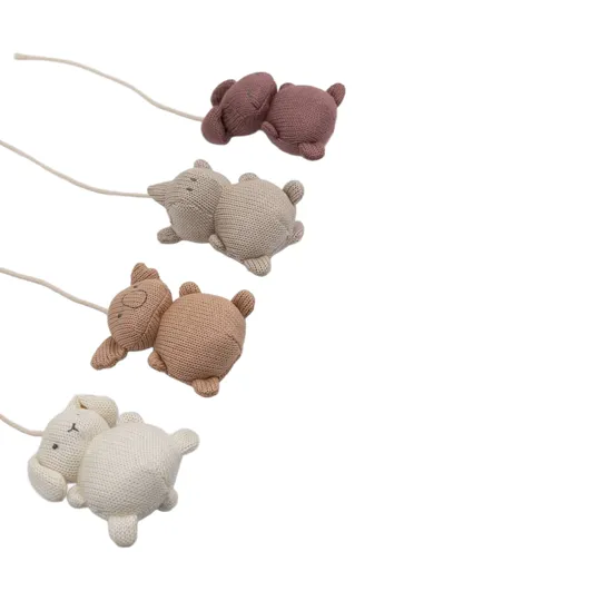 Bamboom Spielzeug Musikmobile - Animal Friends - 4 Stück