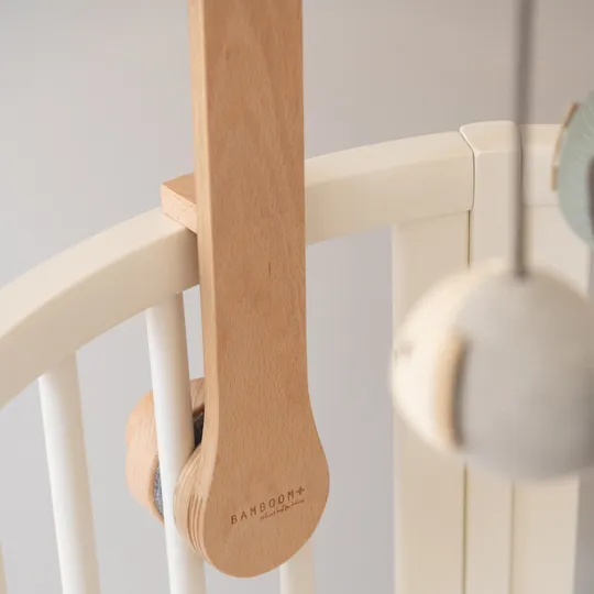 Bamboom Houten Arm Voor Muziekmobiel