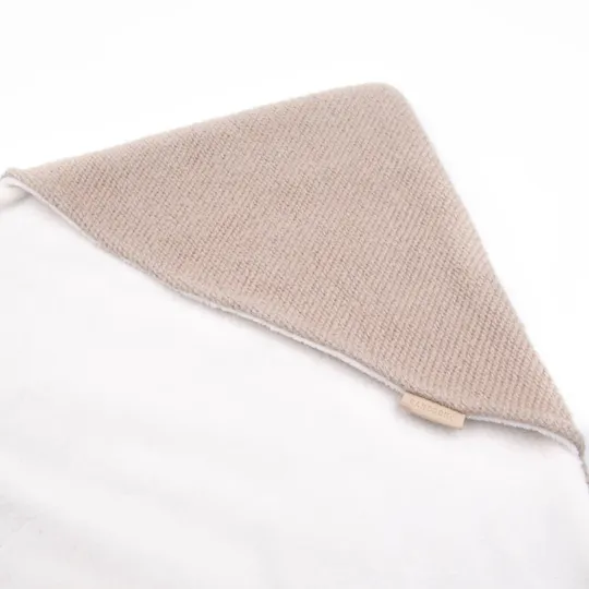 Bamboom Geborstelde Omslagdoek met Capuchon - 80x80 cm