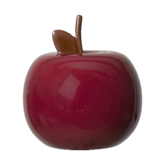 Ferm Living Spaarpot - Apple - Deep Red