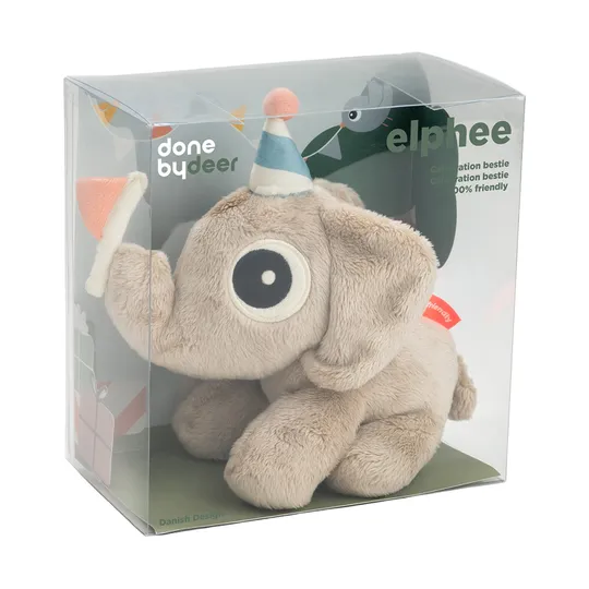 Done By Deer Elphee Cadeaudoos Knuffelvriendje - Sand