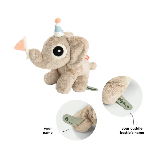 Done By Deer Elphee Cadeaudoos Knuffelvriendje - Sand
