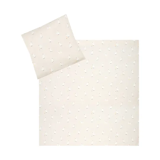 Julius Zöllner Bettwäsche-Set – Little Goose – 80x80 cm + 35x40 cm