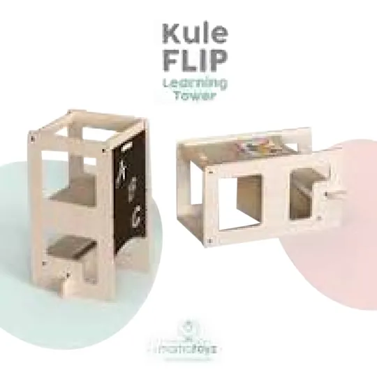 Mamatoyz Kule Flip Lernturm - Holz