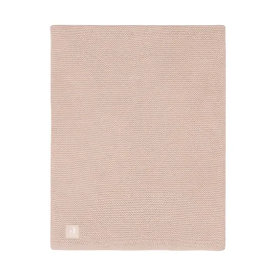 Jollein Wiegdeken Basic Knit - Wild Rose - 75 x 100 cm