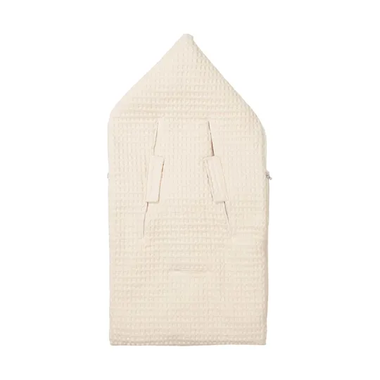 Koeka Fußsack 0+ - Waffel/Teddy Oslo - Natur
