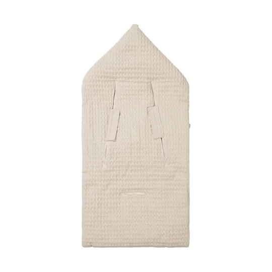 Koeka Fußsack 0+ 3/5 Punkt Waffel/Teddy Oslo - Sand