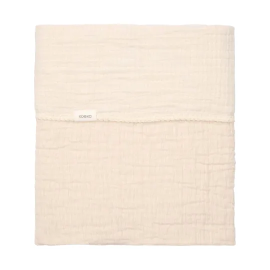Koeka Rivoli Ledikantdeken - Maat 100 x 150 - Warm White