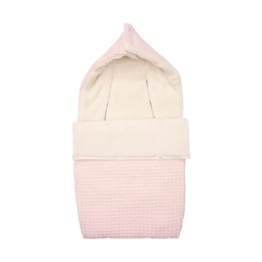 Koeka Oslo Fußsack Autositz - Waffel/Teddy - Candy