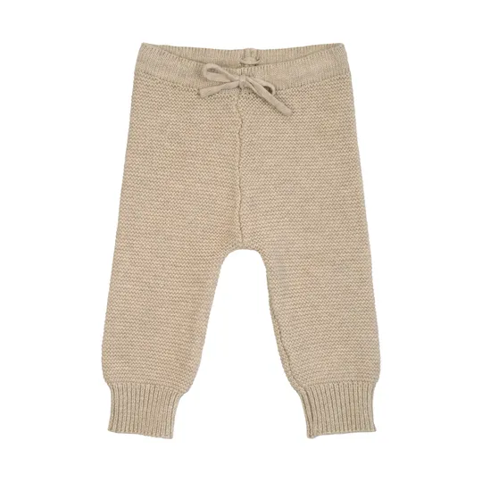 Lodger Jogger Knit - Maat 68 - Merino Wol - Beige