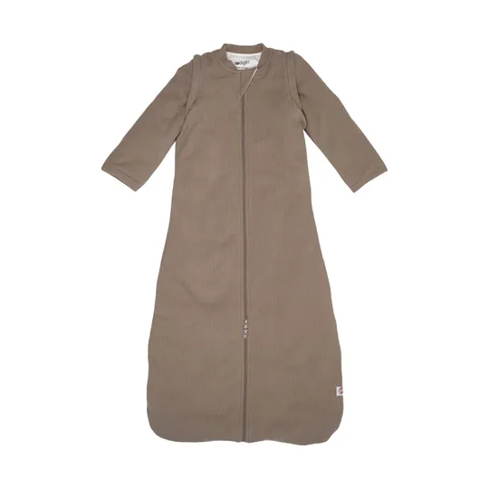 Lodger Babyschlafsack- Hopper Sleeves Rib - TOG 3.3 - Buffalo Rib - Größe 68/80