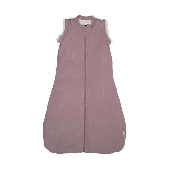 Lodger Rib Slaapzak Hopper - Maat 50/62 - Rose