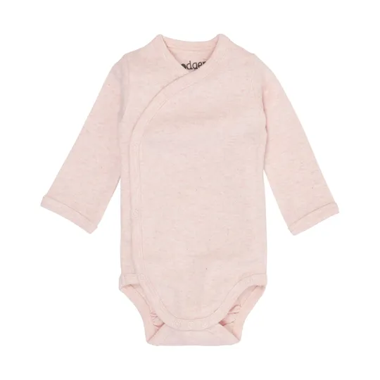 Lodger Babybody Langarm - Melange - Tan
