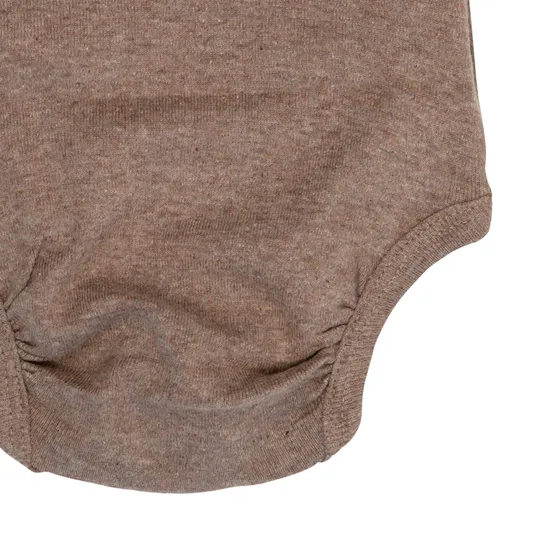 Lodger Babybody Langarm - Melange - Buffalo