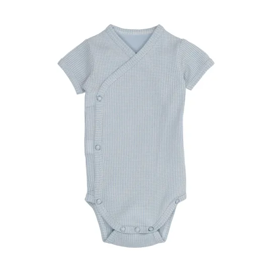 Lodger Ciumbelle Babybody Kurzarm - Blue Fogg