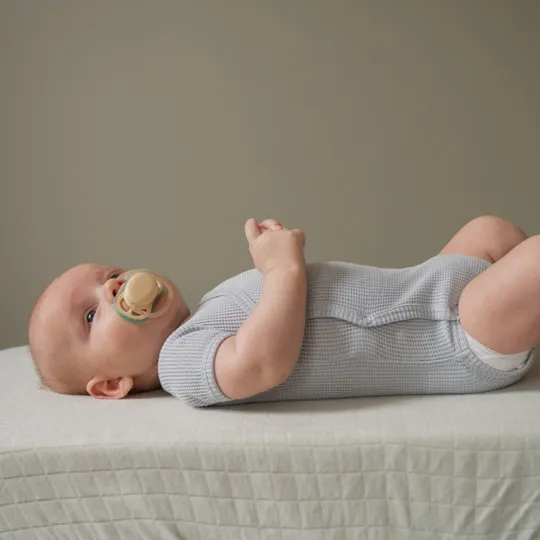 Lodger Ciumbelle Babybody Kurzarm - Blue Fogg