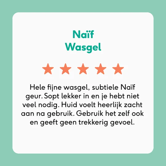 Naïf Reinigungs-Waschgel für Babys und Kinder - Nachfüllpackung 500 ml