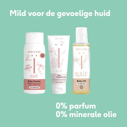 Naïf Billencrème parfumvrij voor Baby & Kids  P060