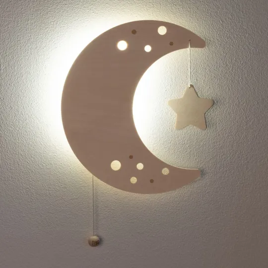 Baby's Only Wonder Wandlamp Maan