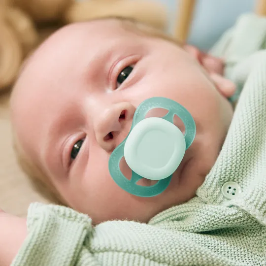 Philips Avent Ultra Start Fopspeen - 0-2 Mnd - 2 Stuks - Plant-based 