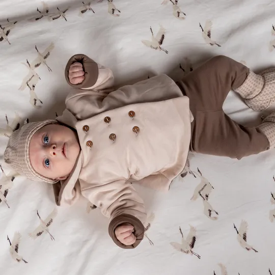 Mats & Merthe Babyjacke Lauren - Buttermilk