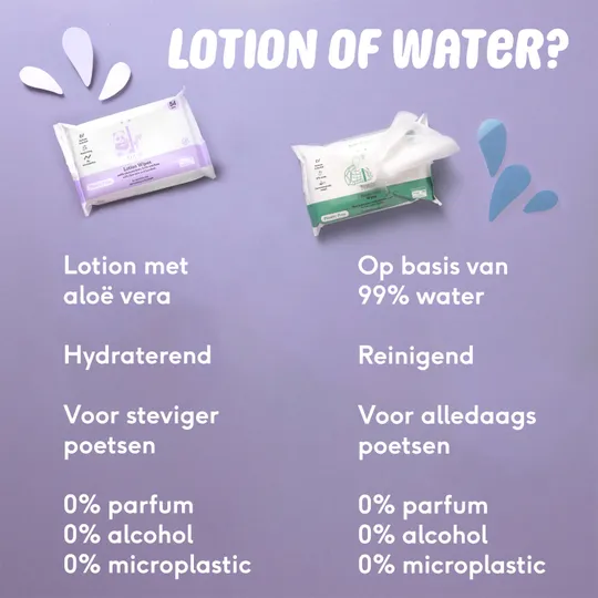Naïf 3er-Pack Water Baby Wipes