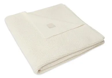 Jollein Ledikantdeken - Basic Knit - 100x150 cm - Ivory
