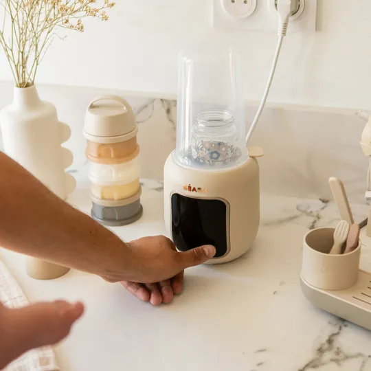 Beaba Flesverwarmer - Multi Milk - Clay