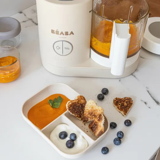 Béaba Babycook® Néo Babynahrungszubereiter – Clay – 6-in-1