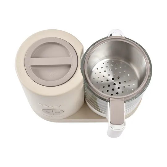 Béaba Babycook® Néo Babynahrungszubereiter – Clay – 6-in-1