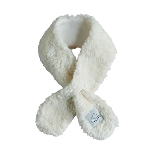 Nanami Sjaal - Teddy - Off-White