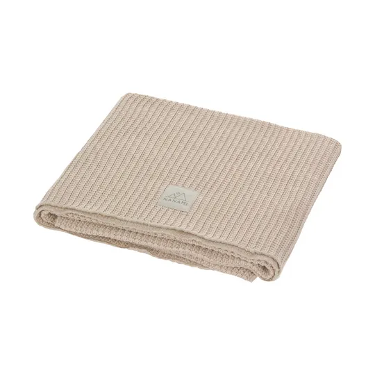 Nanami Baby Deken Rib Knit - 75 x 100 cm - Beige