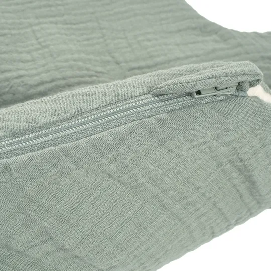 Julius Zöllner Muslin Babyslaapzak - Groen - Maat 68/74