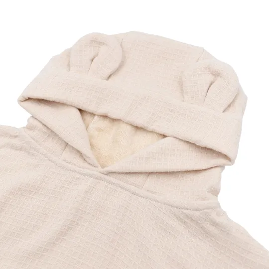 Bamboom Badponcho Baby 0–2 Jaar - Bamboe Wafel Terry